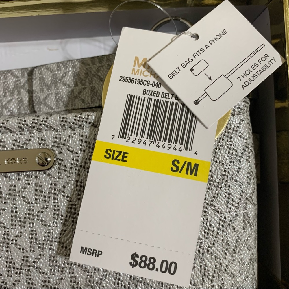 Michael Kors Adjustable Belt Bag-Size S/M NWT - Picture 7 of 7